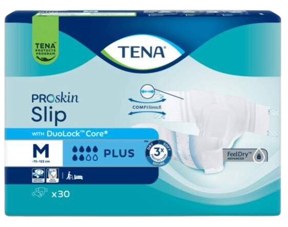 TENA Slip Plus M inkontinenčné nohavičky 30 ks