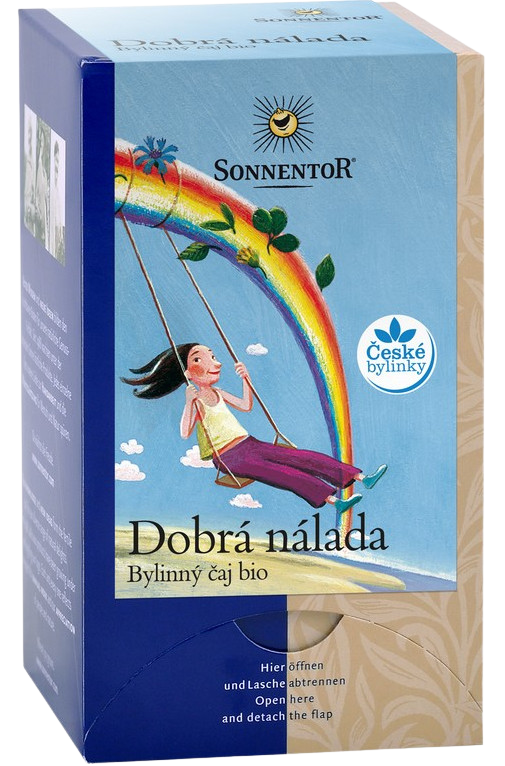 SONNENTOR Bio Dobrá nálada - bylinný čaj dvojkomorový (18 sáčkov) 27 g