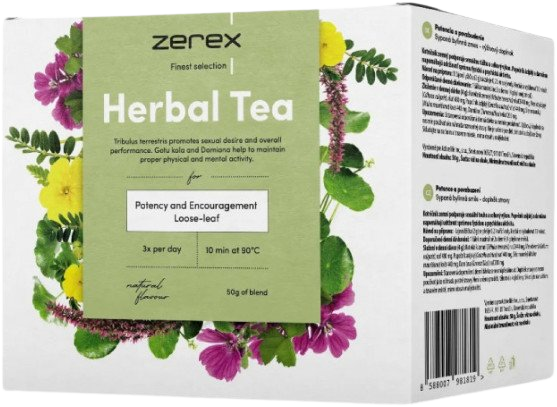 ZEREX čaj Potence a povzbuzení bylinná směs sypaná 50 g