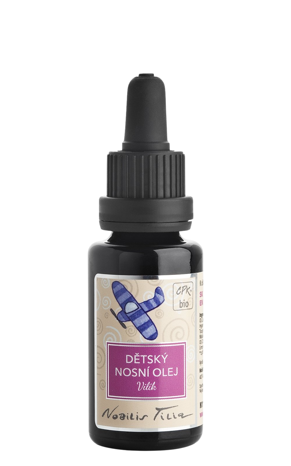 NOBILIS TILIA Detský nosový olej Vilík 20 ml