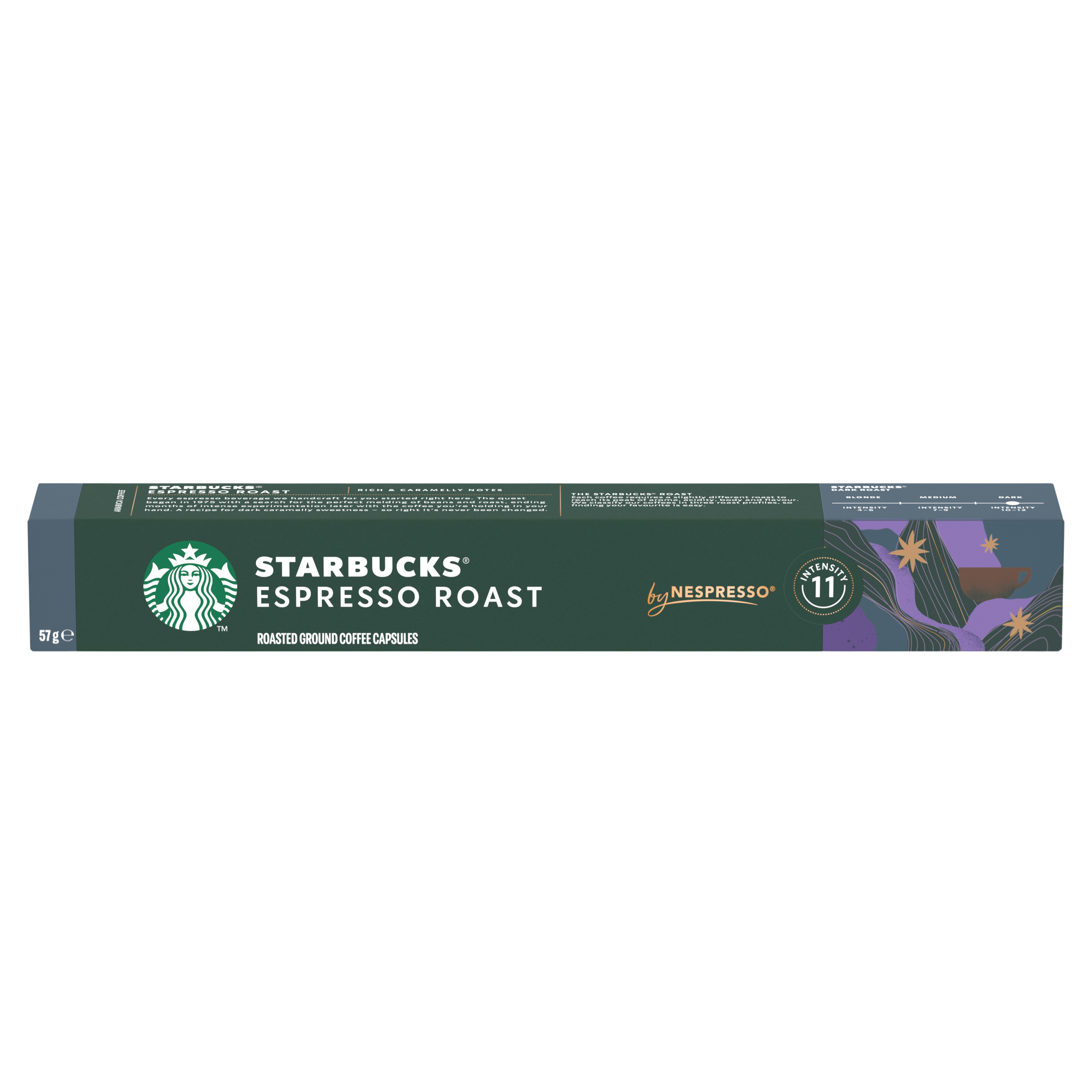 NESTLÉ Starbucks® by Nespresso® Espresso Roast, kávové kapsle 10 ks