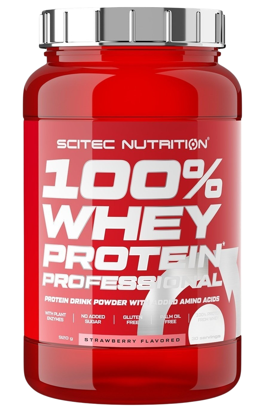SCITEC NUTRITION 100% Whey Protein Professional jahoda 920 g