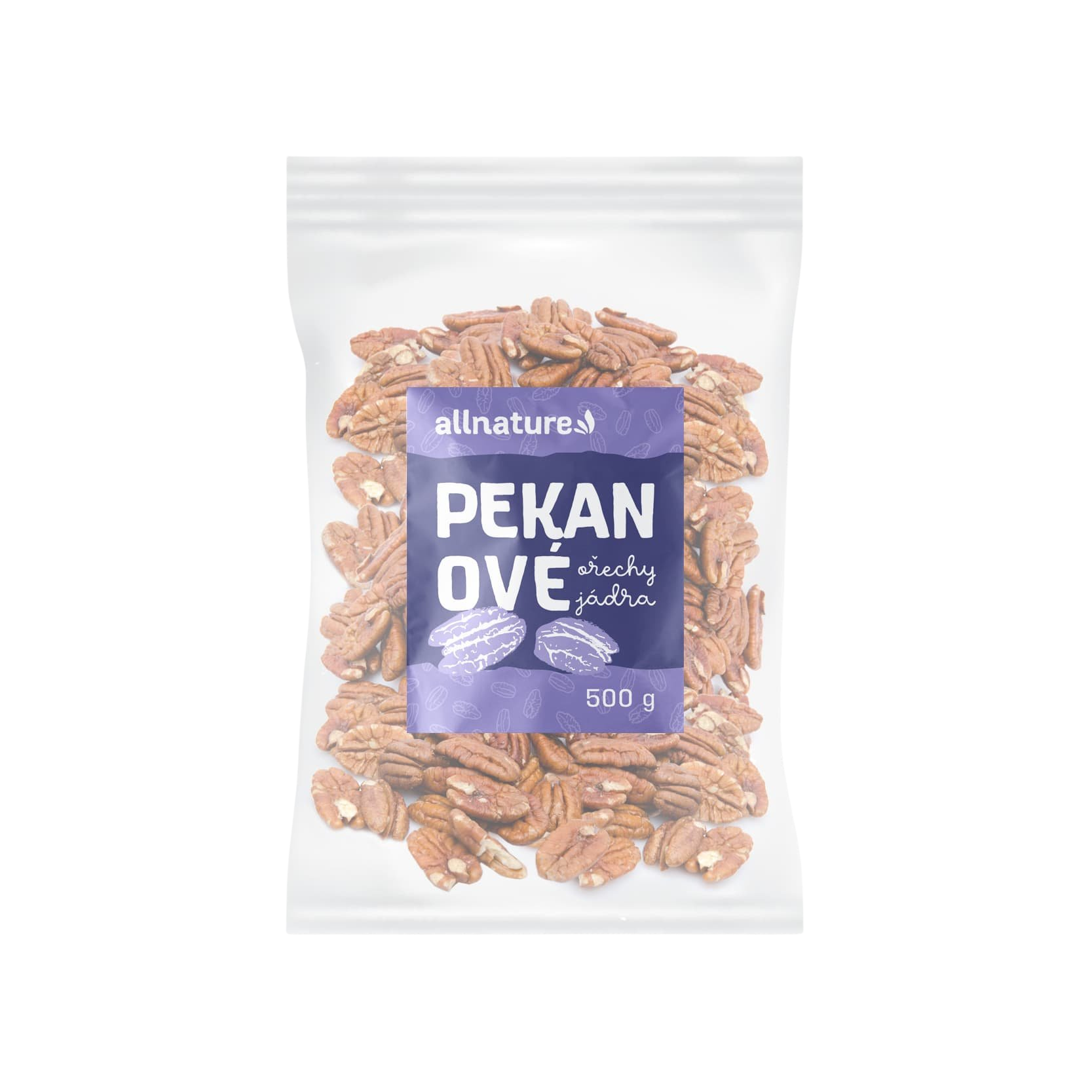 Allnature Pekanové orechy orechy natural 500 g