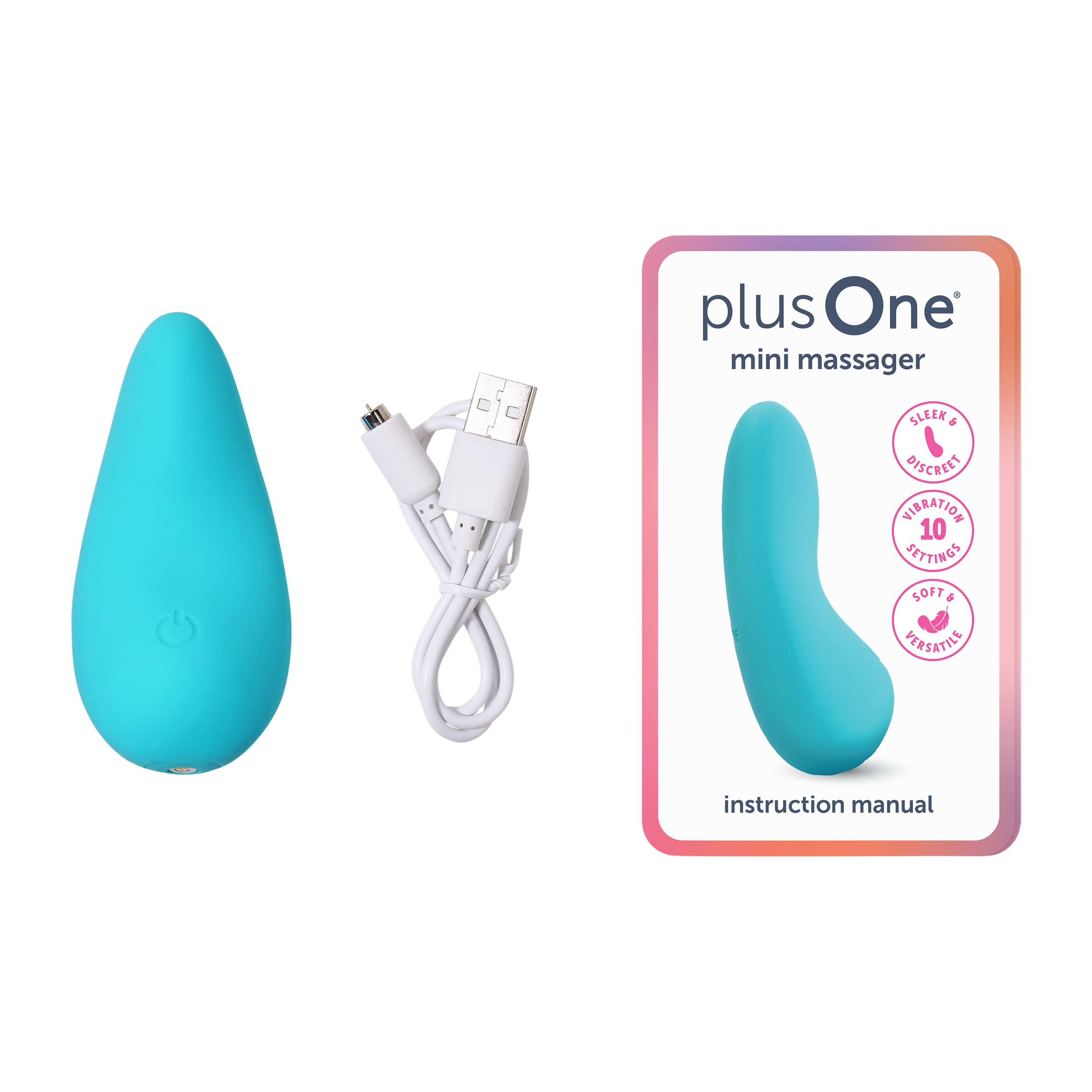 PLUSONE Mini masér Charm PLO-6711N