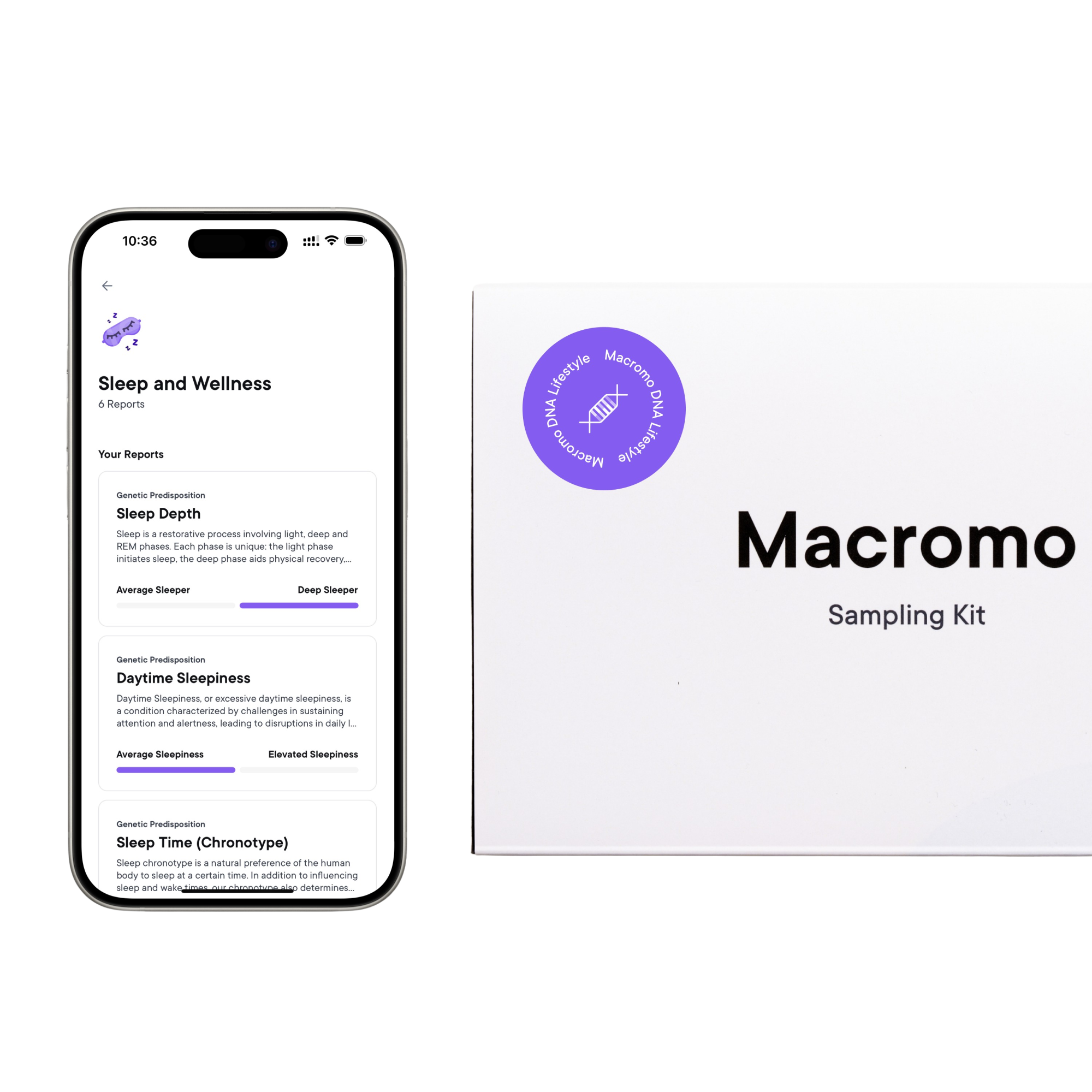 MACROMO DNA Lifestyle – genetický test pro zdravý životní styl