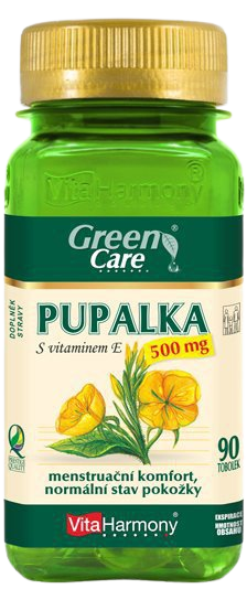 VITAHARMONY Pupalka s vitamínom E 500 mg 90 tabliet