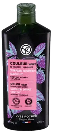 YVES ROCHER Šampón neutralizujúci žlté tóny s malinovým octom 300 ml