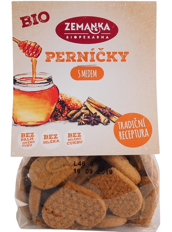 Zemanka Medové Bio Perníčky 100 G