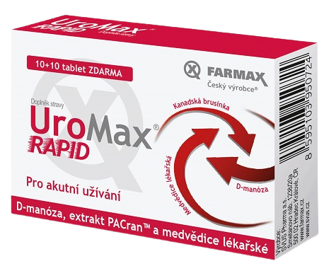 UROMAX Rapid 20 tabliet