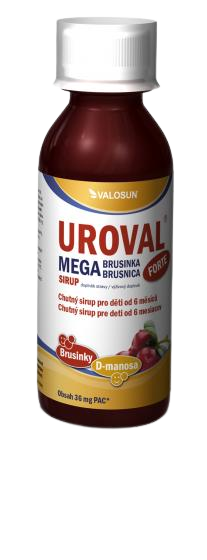 UROVAL Megabrusnica forte sirup 200 ml