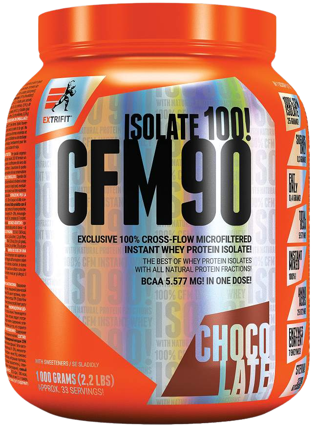 EXTRIFIT CFM Instant Whey Isolate 90 čokoláda 1 kg