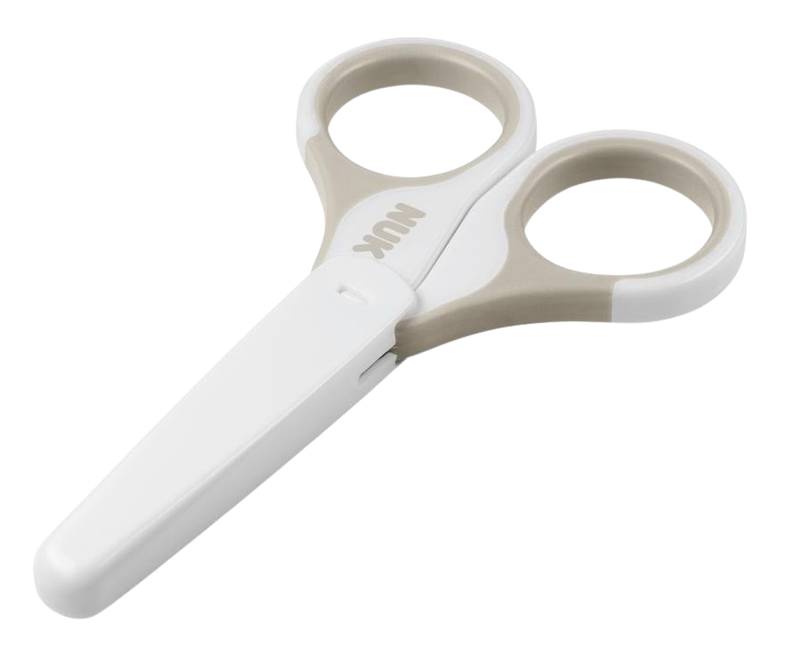 Nuk Detské zdravotné nožnice s krytom 1 ks