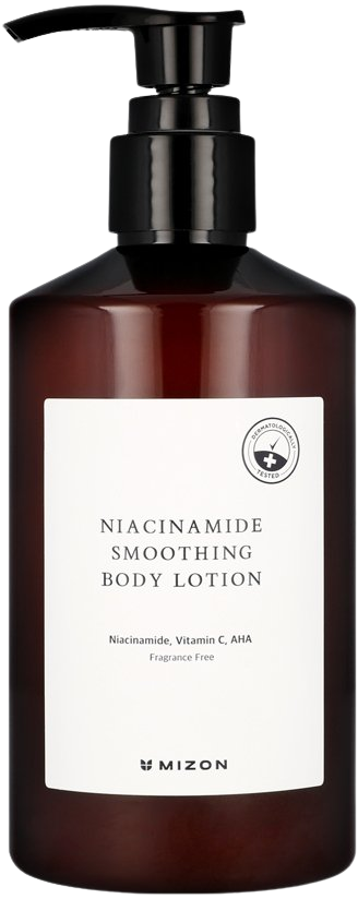 MIZON Vyhladzujúce telové mlieko s niacínamidom 300 ml