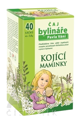 APOTHEKE VÁŇA ČAJ DOJČIACE MAMIČKY 40 x 1.6 g