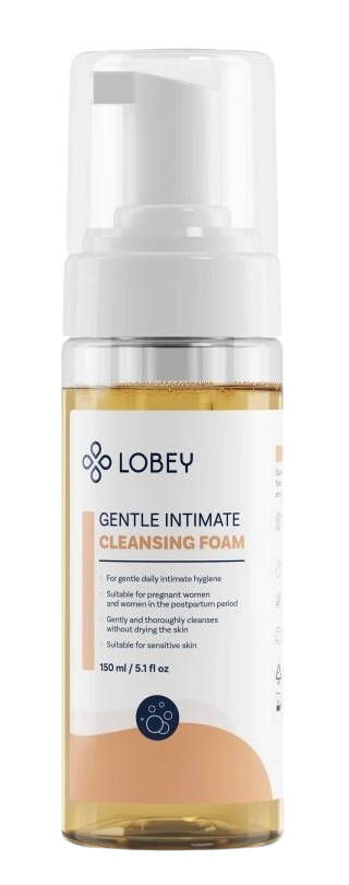 LOBEY Jemná intimní mycí pěna 150 ml