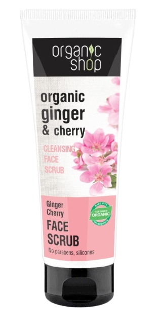 ORGANIC SHOP Čistiaci peeling Zázvorová višňa 75 ml