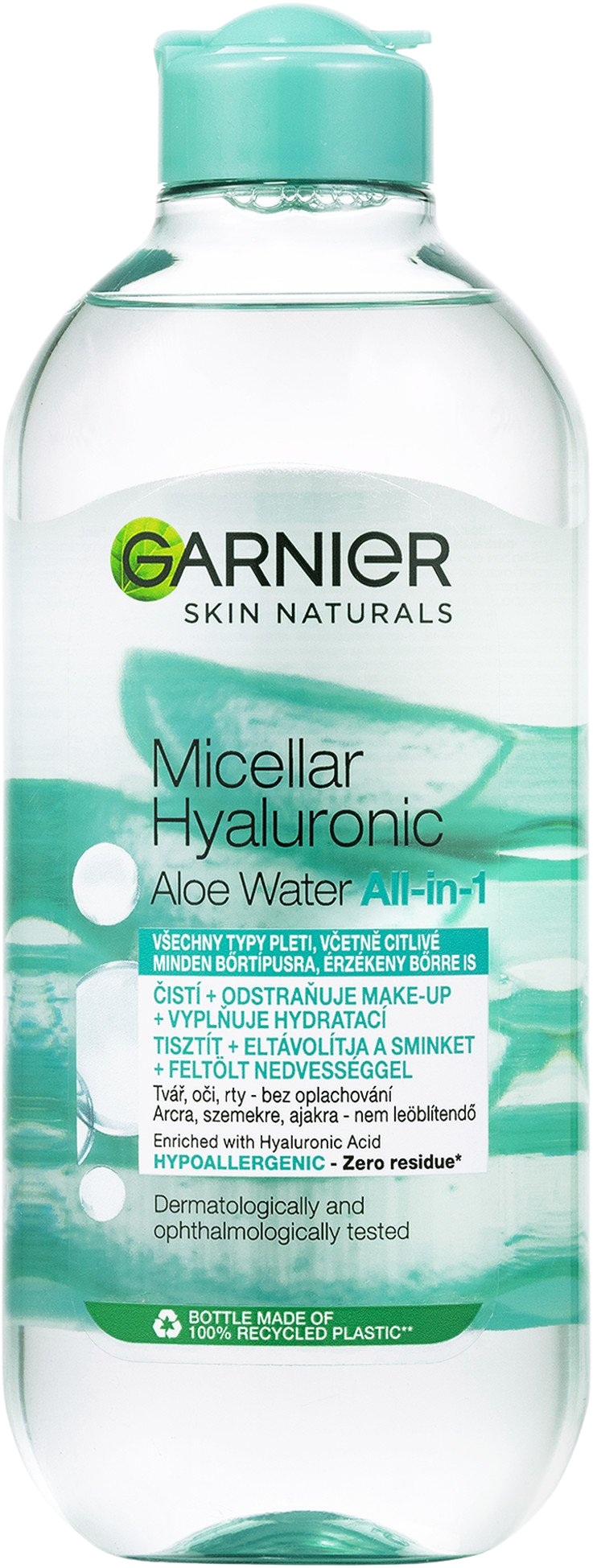GARNIER Vyplňujúca micelárna voda Hyaluronic Aloe Skin Naturals 400 ml kúpite na Pilulka.sk