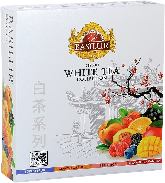 BASILUR White Tea Assorted prebal