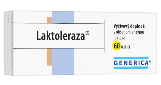 GENERICA Laktoleraza 60 tabliet kúpite na Pilulka.sk