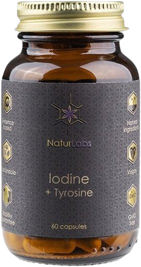 NATURLABS Jód + Tyrosin 60 kapslí
