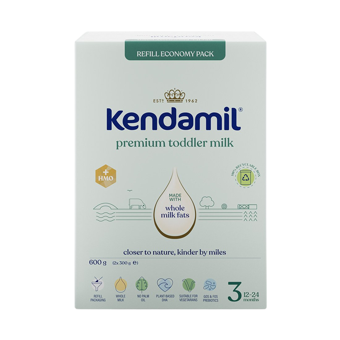 Kendamil Premium 3 HMO+ 600 g