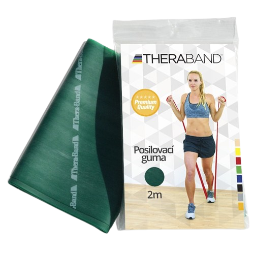 THERABAND Posilňovacia guma 2m zelená (silná) kúpite na Pilulka.sk
