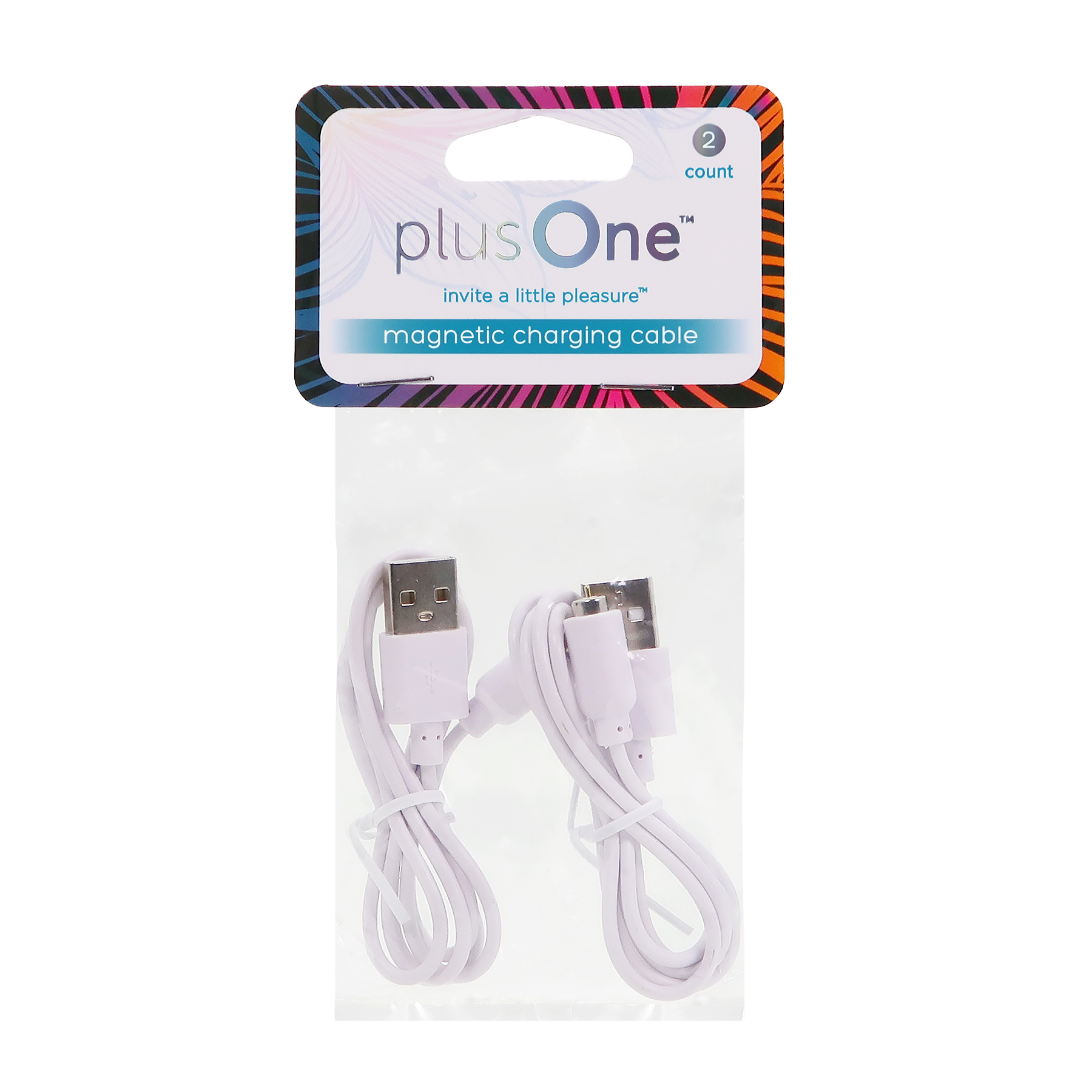 PLUSONE Magnetický USB kabel PLO-6717 2 ks