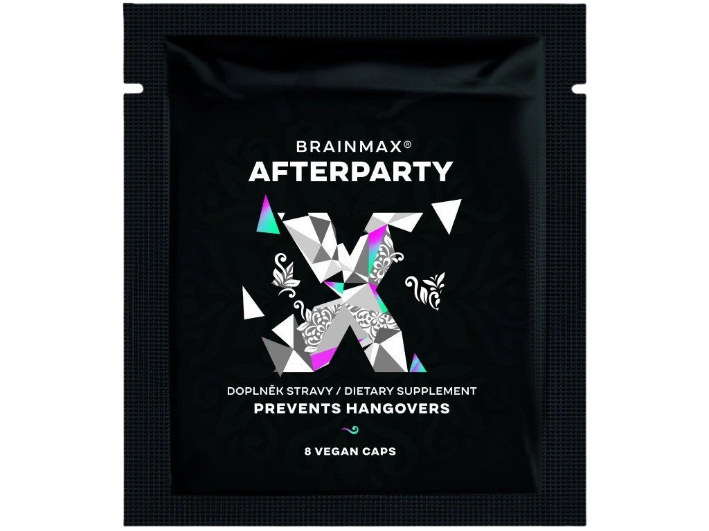 BRAINMAX AFTERPARTY, Bojovník za rána bez ťažkej kocoviny 8 kapsúl