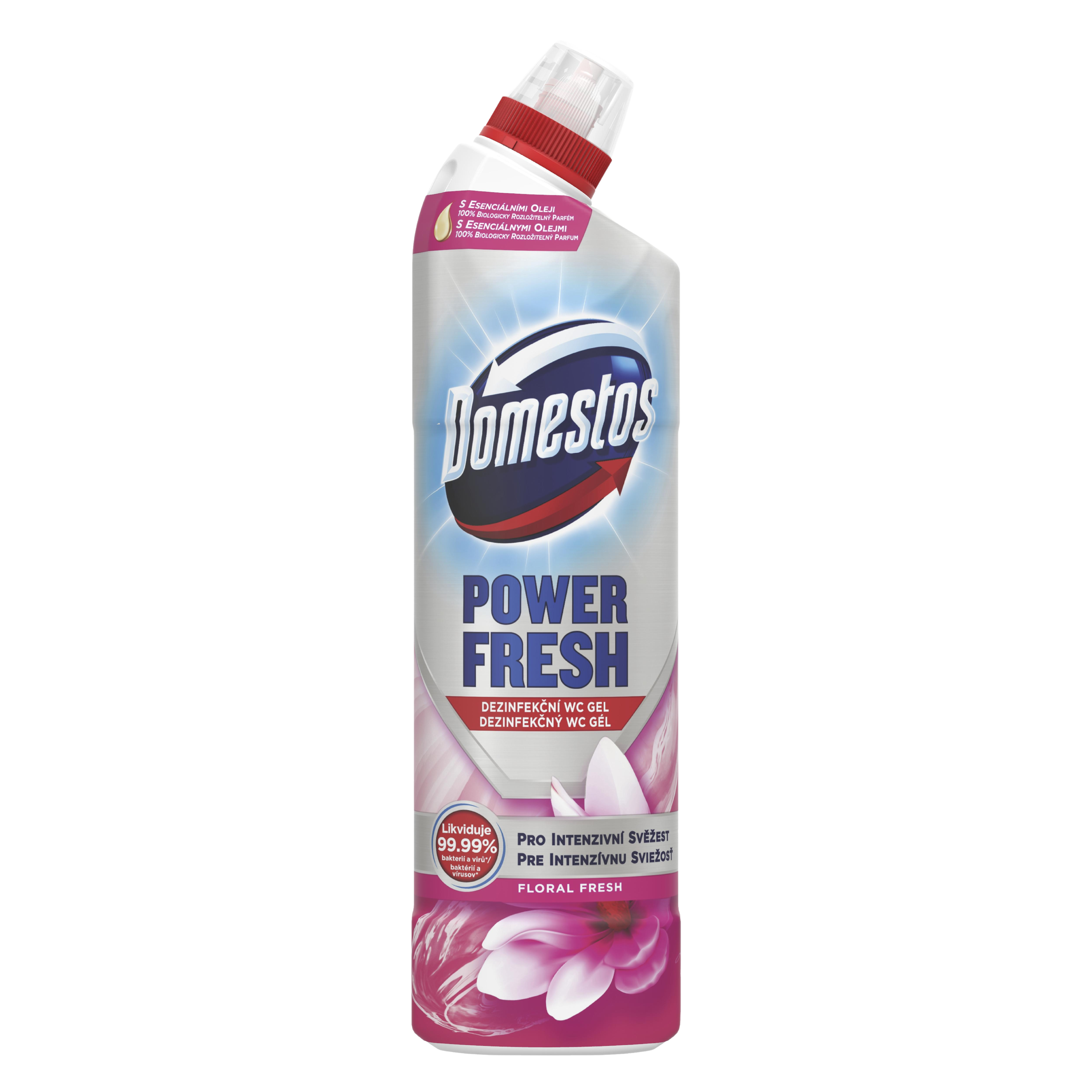 DOMESTOS Power fresh floral gél 700 ml