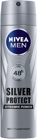 NIVEA Silver Protect Quick Dry Antiperspirant v spreji pre mužov 150 ml kúpite na Pilulka.sk