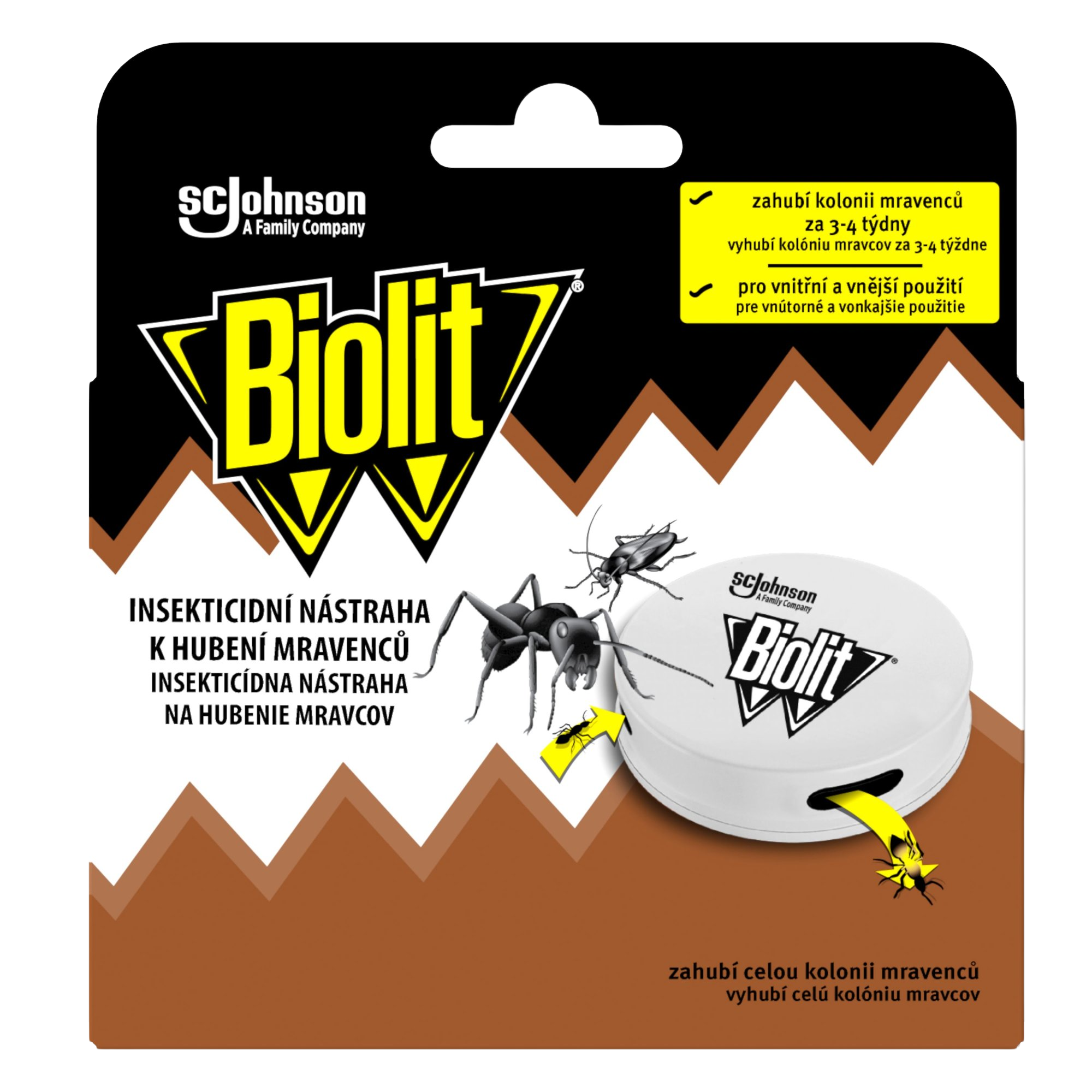 BIOLIT insekticídna nástraha na hubenie mravcov