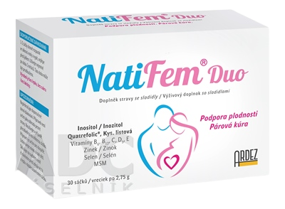 Natifem Duo doplněk stravy 30 x 2,75 g sáčky
