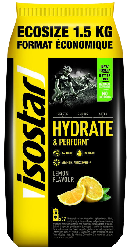 ISOSTAR Hydrate perform prášok citrón ekonomické balenie 1500 g kúpite na Pilulka.sk
