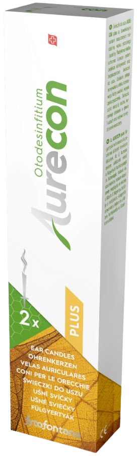 FYTOFONTANA Aurecon Plus Ušní svíčky = Aurecon Plus Ušné sviečky 2 ks