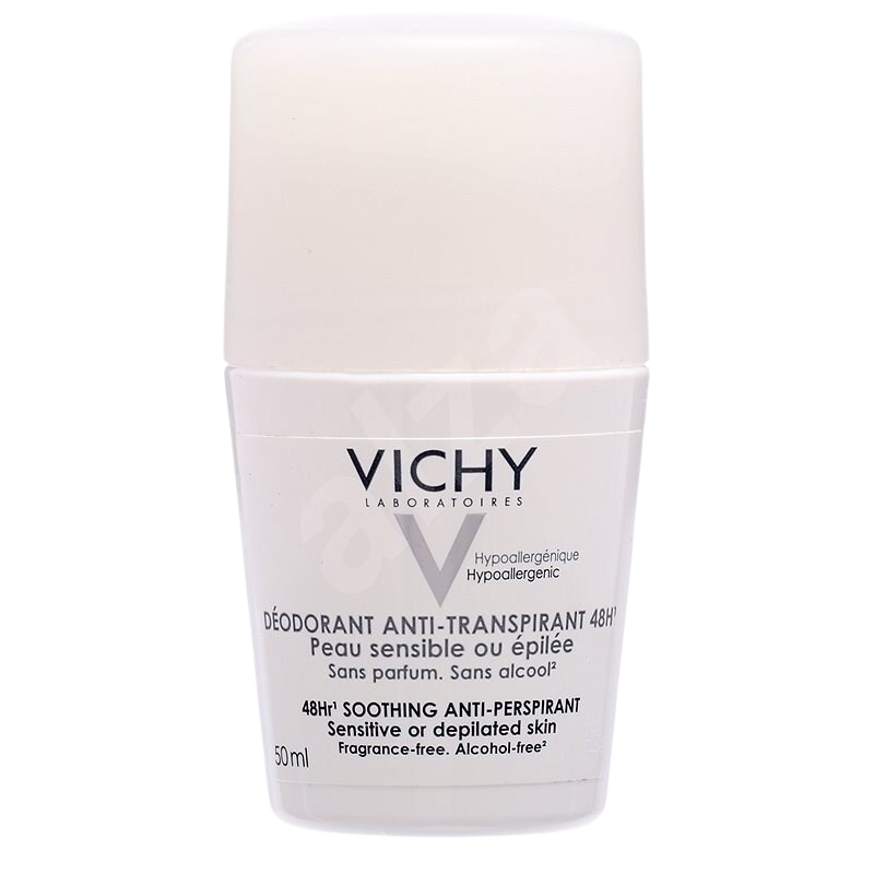 Vichy Deo Anti-Transpirant, Antiperspirant Roll-on na citlivú pokožku 50 ml