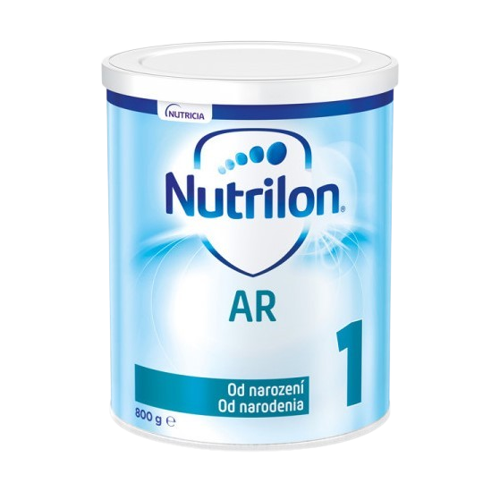 NUTRILON 1 AR špeciálne počiatočné mlieko pri grckaní (od narodenia), 800 g