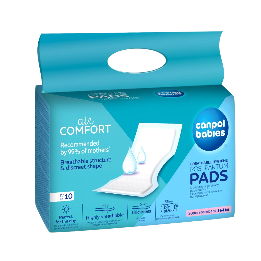 Canpol babies Superabsorbent popôrodné vložky, 10 ks