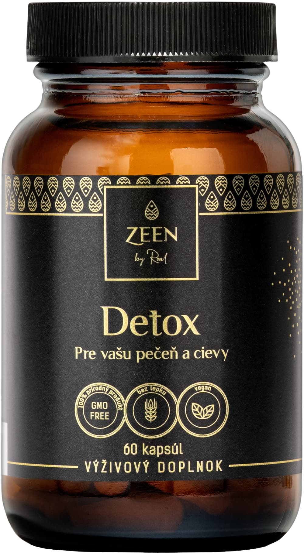 ZEEN by Roal Detox kapsuly na očistu organizmu 60 cps