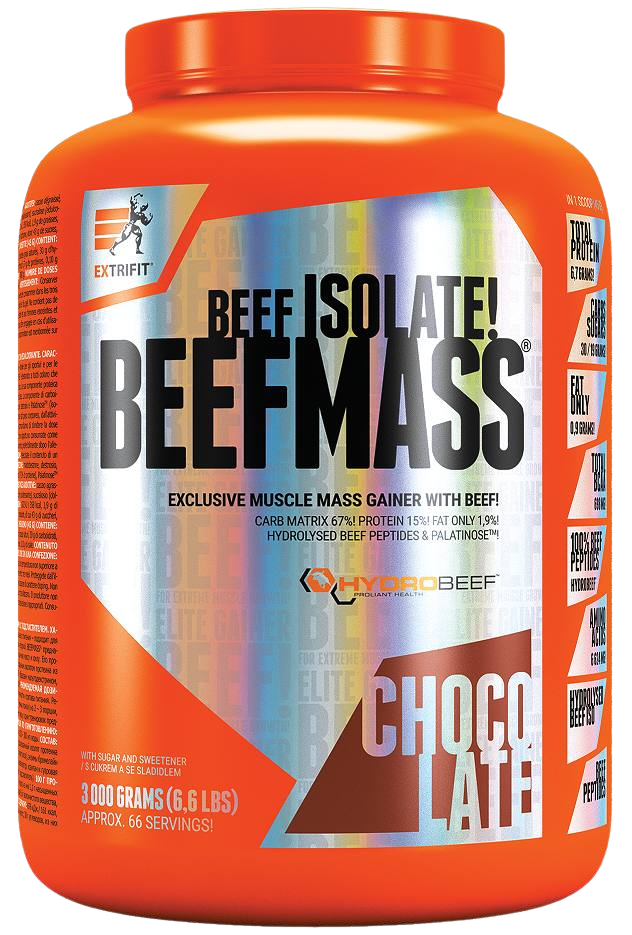 EXTRIFIT BeefMass čokoláda 3 kg