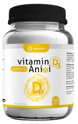Anixi Vitamin D3 4000 IU 60 kapslí koupíte na Pilulka.cz
