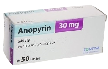 ANOPYRIN 30 mg 50 tabliet kúpite na Pilulka.sk
