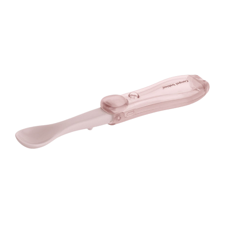 CANPOL BABIES Skladacia cestovná lyžička ružová