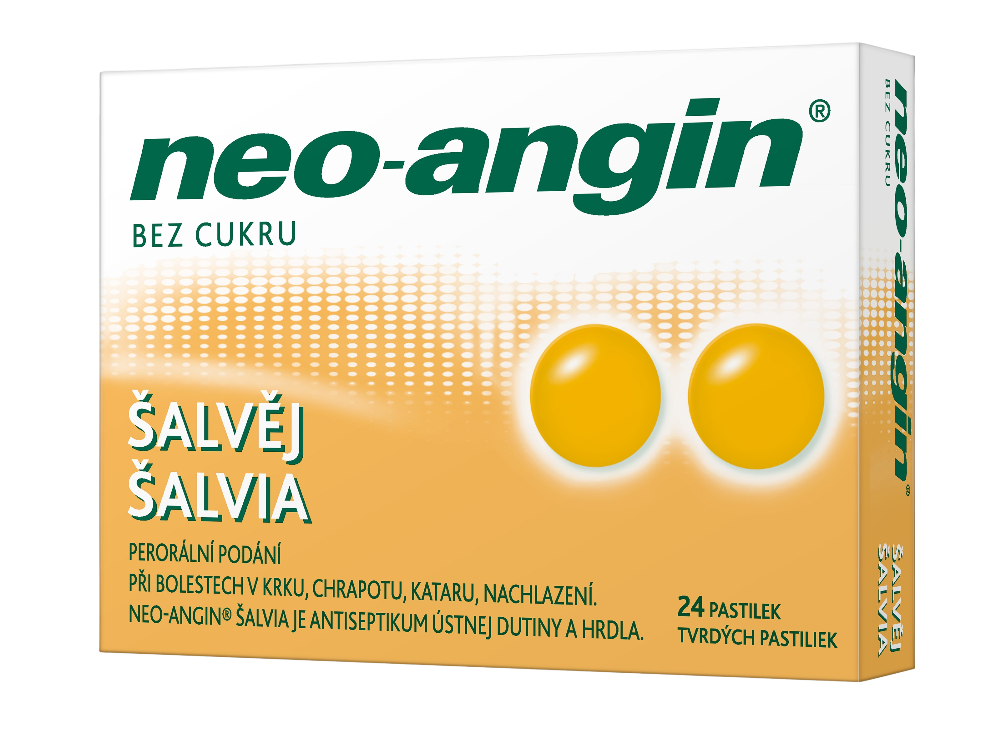 NEO-ANGIN šalvia 24 pastiliek