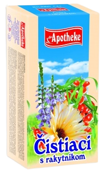 APOTHEKE Čistiaci čaj s rakytníkom 20 x 1.5 g
