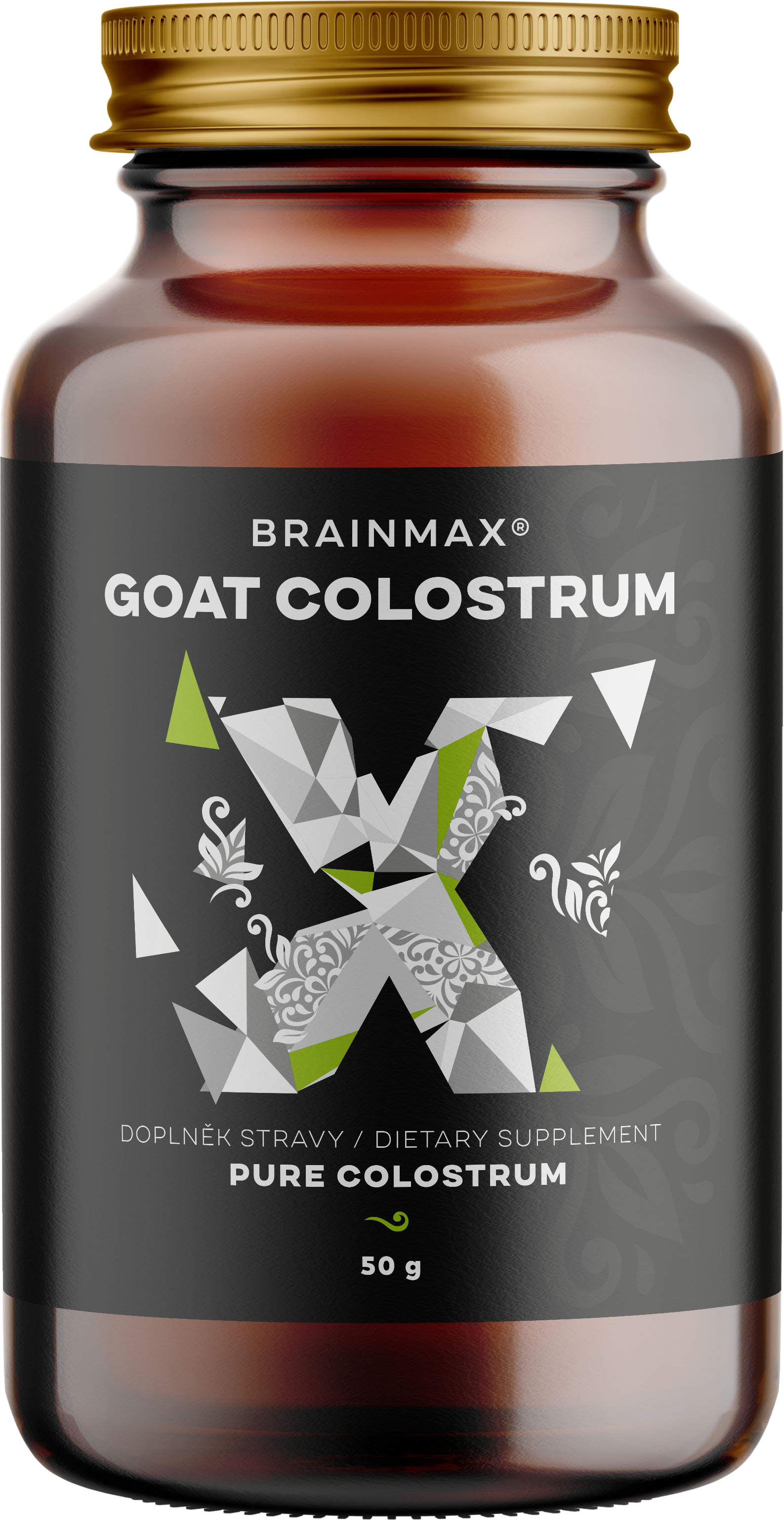 BRAINMAX Kozí kolostrum v prášku 50 g