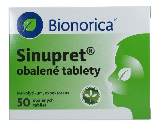SINUPRET obalené tablety 50 ks kúpite na Pilulka.sk