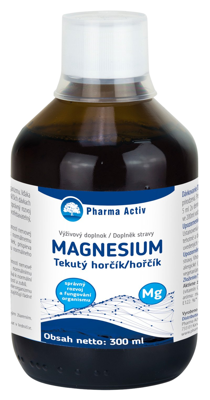 PHARMA ACTIV Tekutý horčík Mg 300 ml kúpite na Pilulka.sk