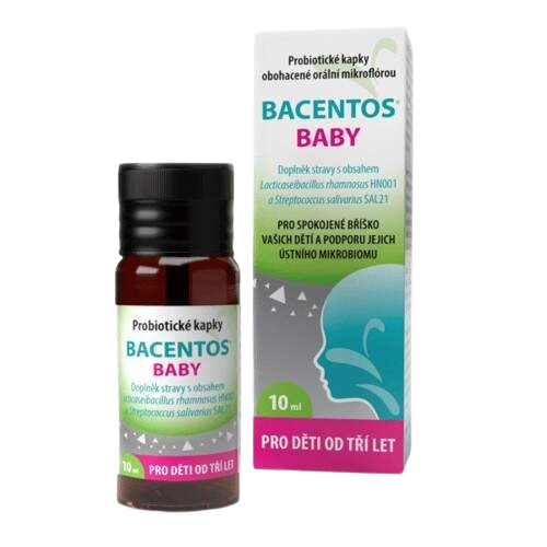 BACENTOS BABY orální probiotické kapky 3+ 10ml