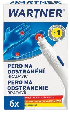 Wartner pero na odstránenie bradavíc 1 ks