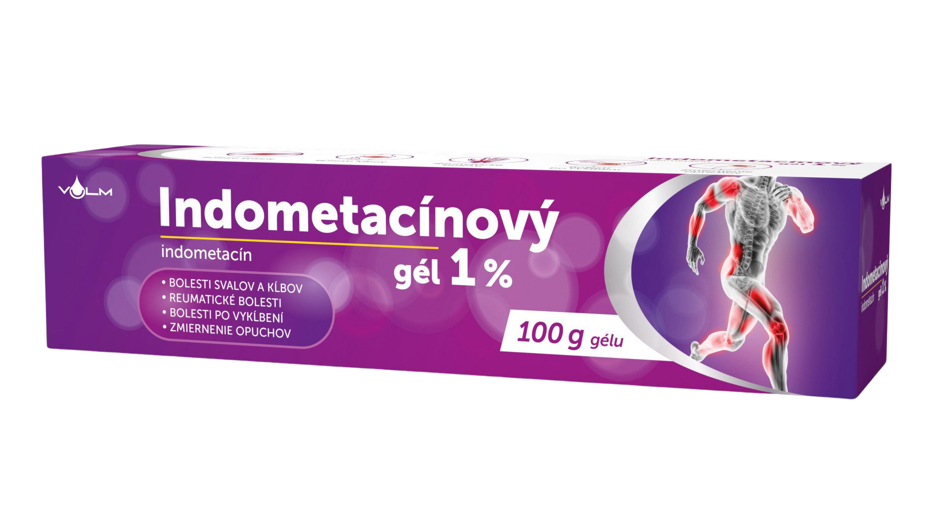 VULM Indometacínový gél 1 % 100 g kúpite na Pilulka.sk